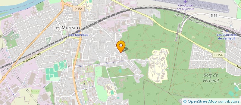 localisation de l'entreprise MONSIEUR OMAR KELI  LES MUREAUX