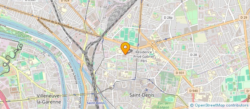 localisation de l'entreprise MONSIEUR OMAR KESSENTINI  SAINT-DENIS
