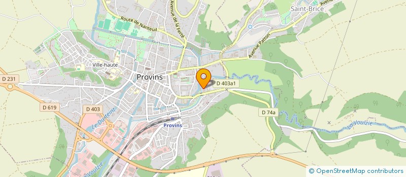 localisation de l'entreprise MONSIEUR OMAR KHAN  PROVINS