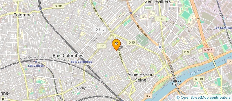 localisation de l'entreprise MONSIEUR OMAR KHEDDAR à ASNIERES-SUR-SEINE