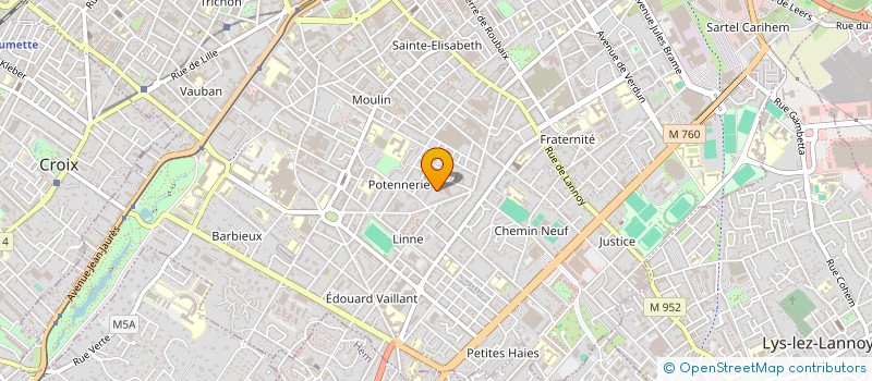 localisation de l'entreprise MONSIEUR OMAR KHEFIF  ROUBAIX