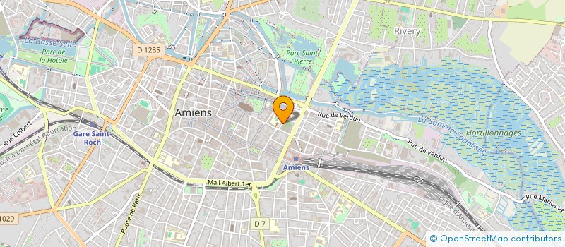 localisation de l'entreprise MONSIEUR OMAR KHERCHAOUI à AMIENS