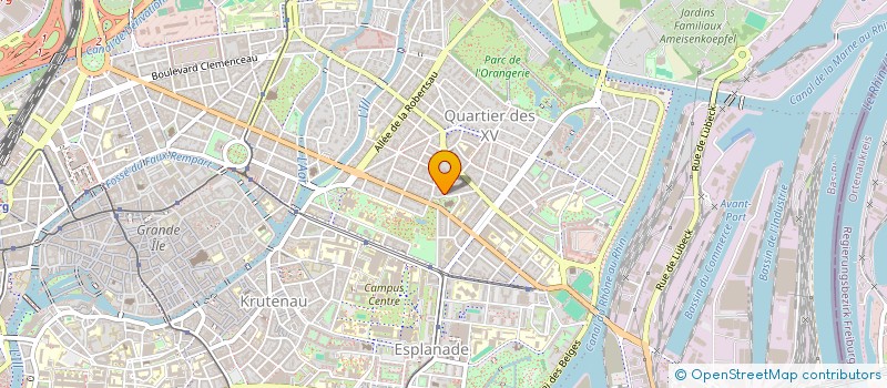 localisation de l'entreprise MONSIEUR OMAR KOUBAITY à STRASBOURG
