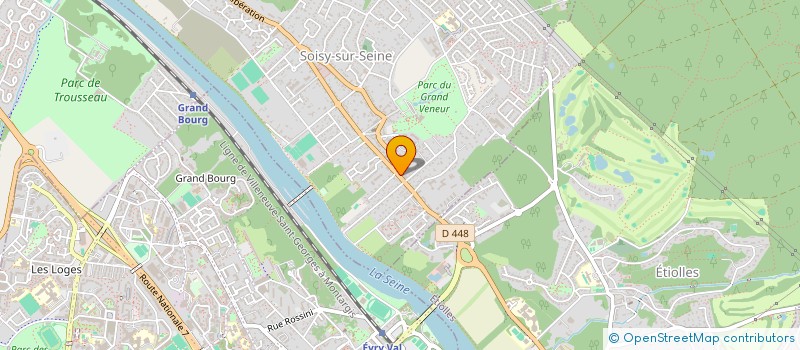 localisation de l'entreprise MONSIEUR OMAR KRIKEZ à SOISY-SUR-SEINE