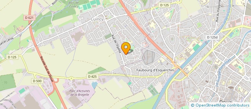 localisation de l'entreprise MONSIEUR OMAR KULIEV  CUINCY