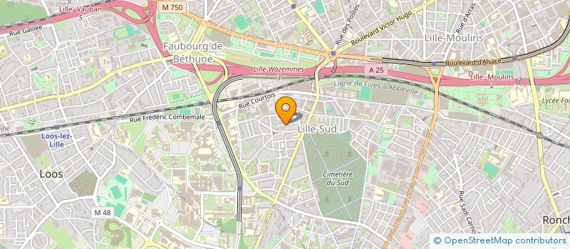 localisation de l'entreprise MONSIEUR OMAR LAHOUAICHRI  LILLE