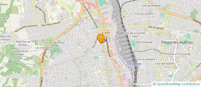 localisation de l'entreprise MONSIEUR OMAR LAKHNICHI à ORLEANS