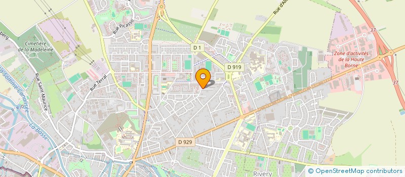 localisation de l'entreprise MONSIEUR OMAR LAMRINI  AMIENS