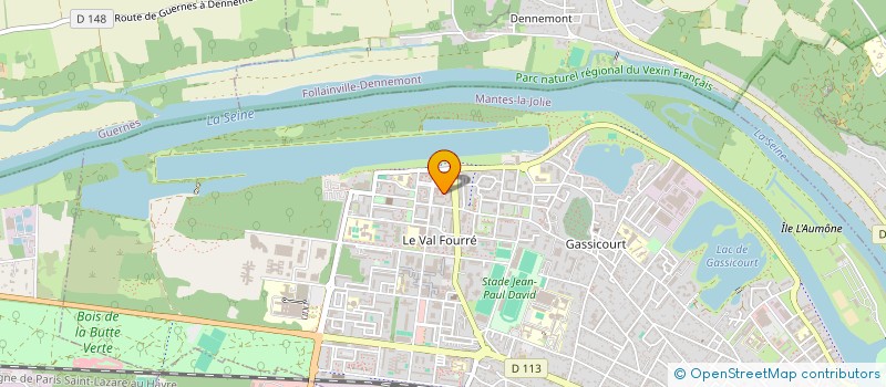 localisation de l'entreprise MONSIEUR OMAR LAMTADNI  MANTES-LA-JOLIE