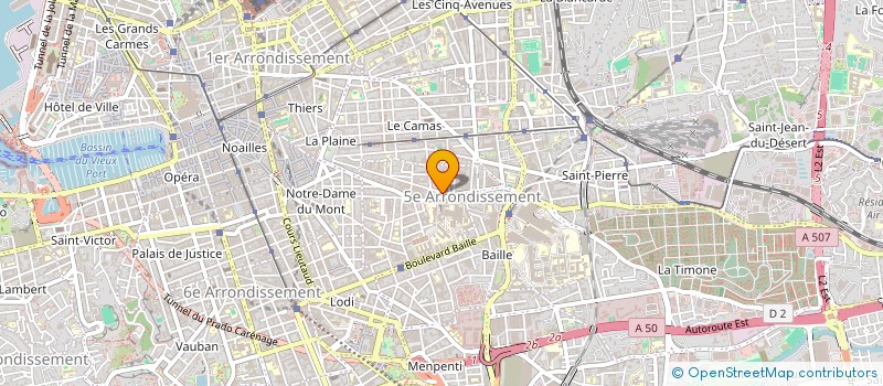 localisation de l'entreprise MONSIEUR OMAR LAROUCI  MARSEILLE