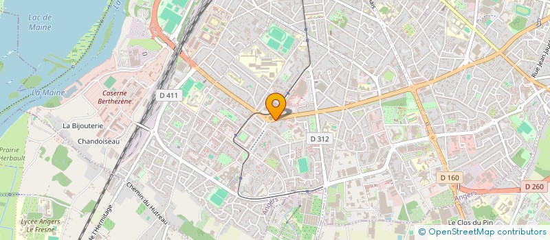 localisation de l'entreprise MONSIEUR OMAR LEMDANI à ANGERS