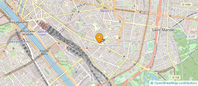 localisation de l'entreprise MONSIEUR OMAR LOUDY à PARIS