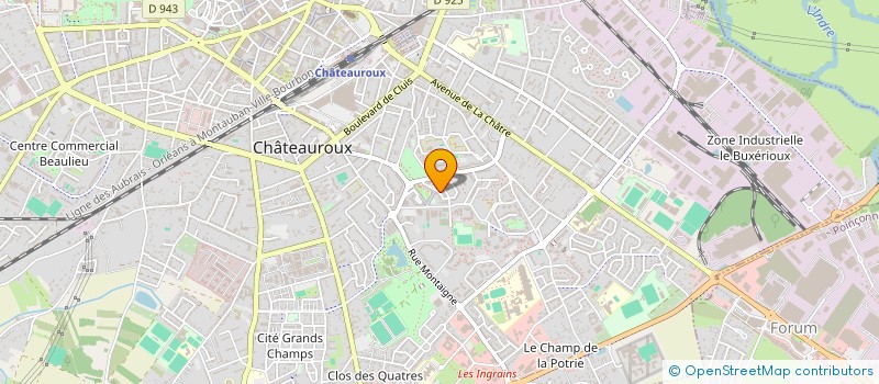 localisation de l'entreprise MONSIEUR OMAR MAALMI à CHATEAUROUX