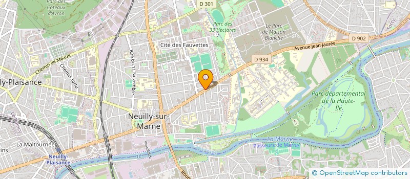 localisation de l'entreprise MONSIEUR OMAR MAGRAS à NEUILLY-SUR-MARNE