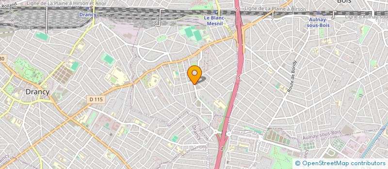 localisation de l'entreprise MONSIEUR OMAR MAKHMUDOV à LE BLANC-MESNIL