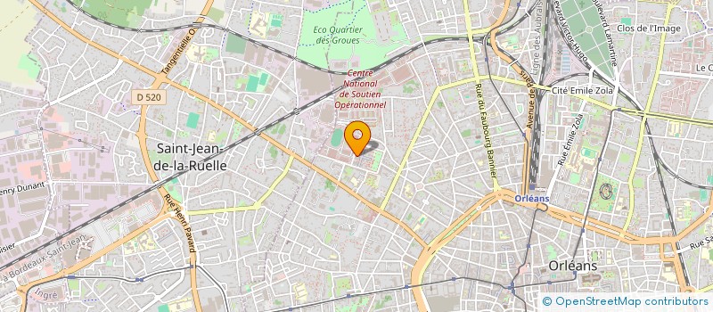 localisation de l'entreprise MONSIEUR OMAR MAKROUM à ORLEANS