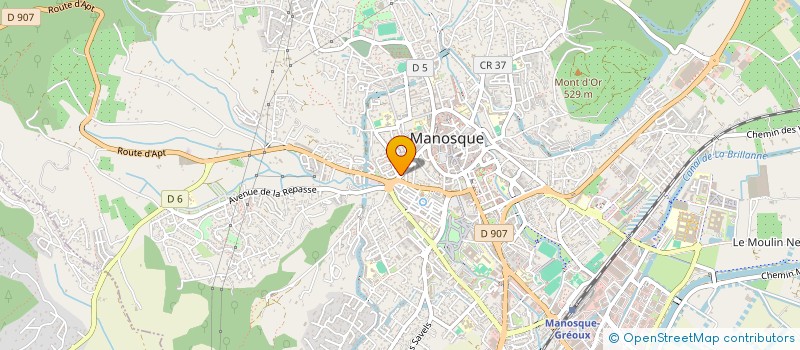 localisation de l'entreprise MONSIEUR OMAR MANSOUR à MANOSQUE