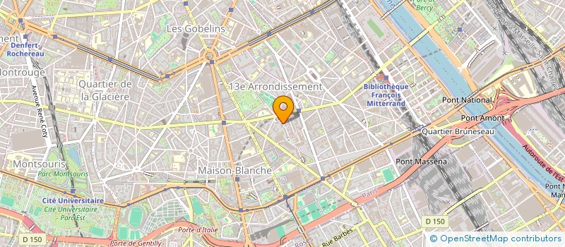 localisation de l'entreprise MONSIEUR OMAR MAOUCHI  PARIS