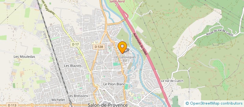 localisation de l'entreprise MONSIEUR OMAR MASMOUDI  SALON-DE-PROVENCE