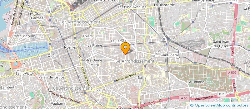 localisation de l'entreprise MONSIEUR OMAR MATILI à MARSEILLE