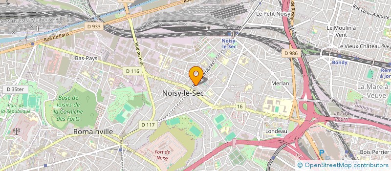 localisation de l'entreprise MONSIEUR OMAR MAZZOUZ à NOISY-LE-SEC