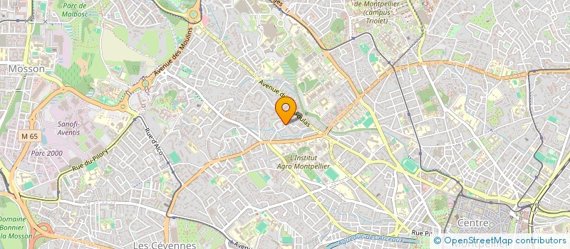 localisation de l'entreprise MONSIEUR OMAR MECEN  MONTPELLIER