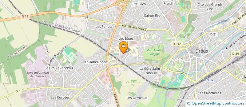 localisation de l'entreprise MONSIEUR OMAR MEHAYAOUI à DREUX
