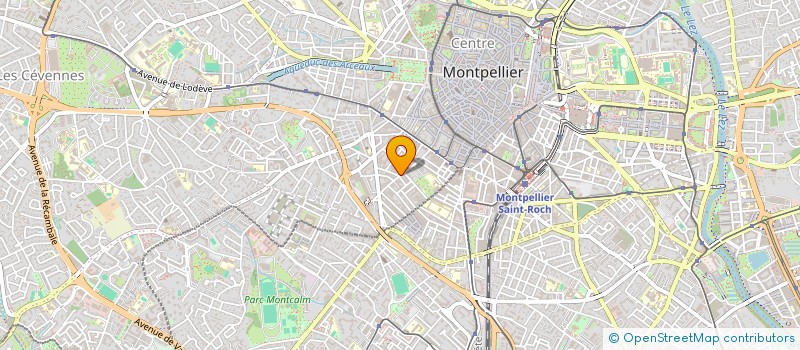 localisation de l'entreprise MONSIEUR OMAR MEHDAOUI à MONTPELLIER