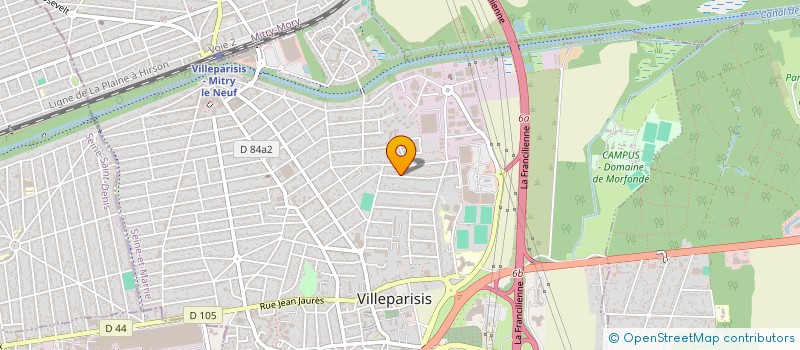 localisation de l'entreprise MONSIEUR OMAR MENZEL à VILLEPARISIS