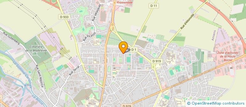localisation de l'entreprise MONSIEUR OMAR MESSABIH à AMIENS