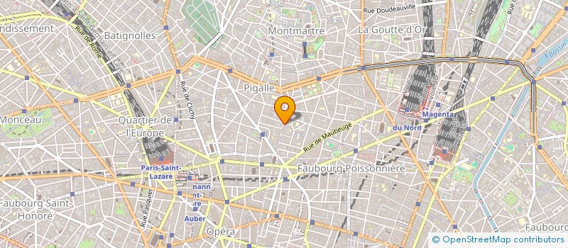 localisation de l'entreprise MONSIEUR OMAR MOKRANE  PARIS