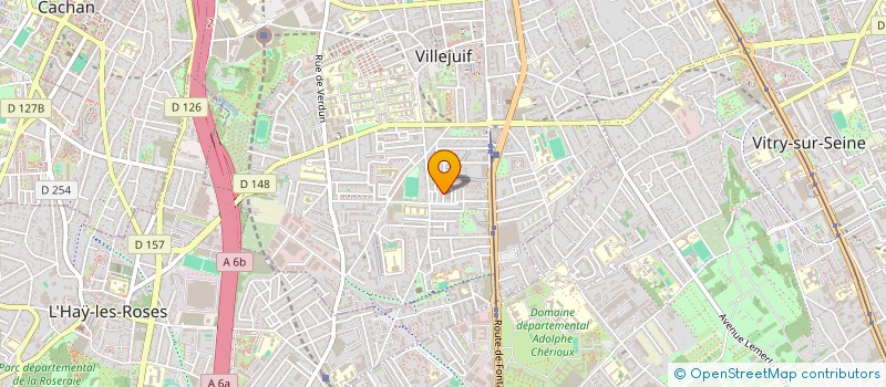 localisation de l'entreprise MONSIEUR OMAR MOUHIB  VILLEJUIF