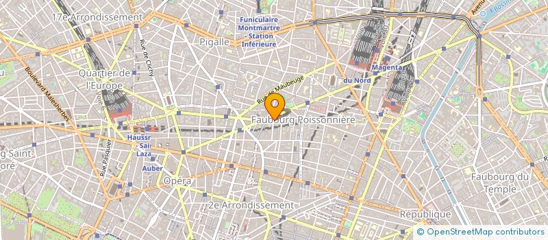 localisation de l'entreprise MONSIEUR OMAR MOUNTAGUI à PARIS