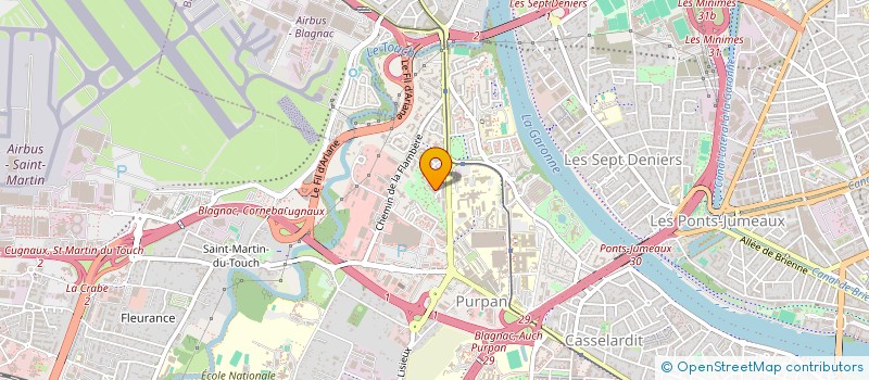 localisation de l'entreprise MONSIEUR OMAR MOUSSAOUI à TOULOUSE