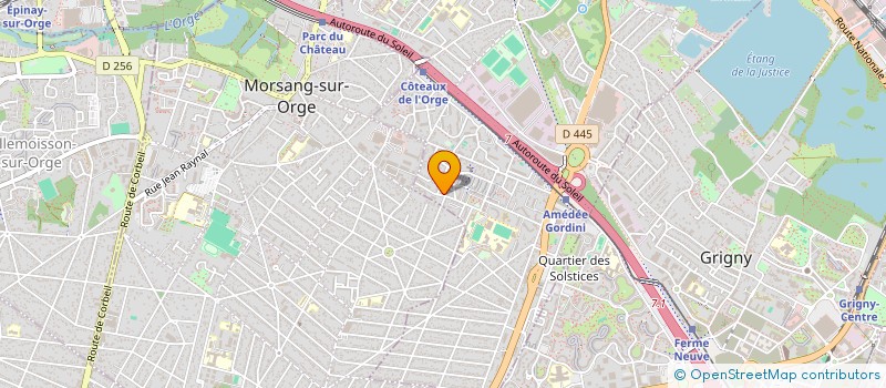 localisation de l'entreprise MONSIEUR OMAR NAIT-KACI  VIRY-CHATILLON