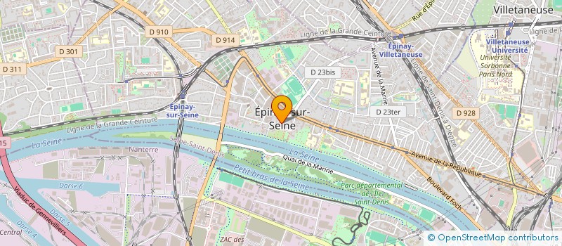 localisation de l'entreprise MONSIEUR OMAR NOUI MEHIDI à EPINAY-SUR-SEINE
