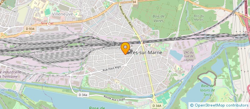 localisation de l'entreprise MONSIEUR OMAR OMAR  VAIRES-SUR-MARNE