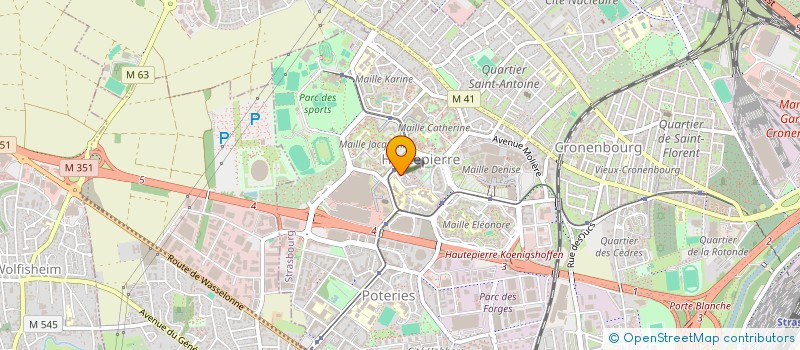 localisation de l'entreprise MONSIEUR OMAR OMAR FARAH à STRASBOURG