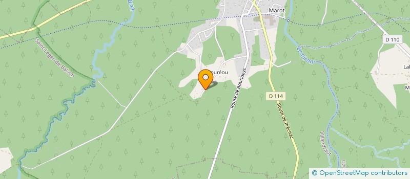 localisation de l'entreprise MONSIEUR OMAR OUAHNI  VILLANDRAUT