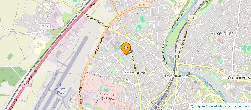 localisation de l'entreprise MONSIEUR OMAR RAHAL DAOUD  POITIERS