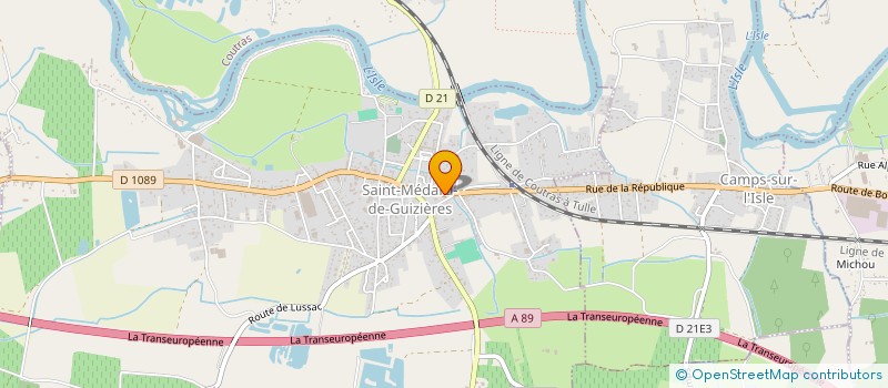 localisation de l'entreprise MONSIEUR OMAR RAHMOUN  SAINT-MEDARD-DE-GUIZIERES