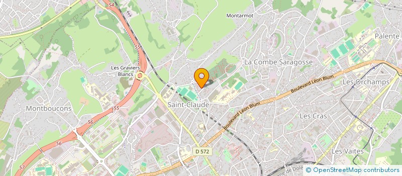 localisation de l'entreprise MONSIEUR OMAR SADEK à BESANCON