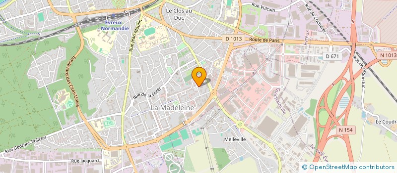 localisation de l'entreprise MONSIEUR OMAR SAFI  EVREUX