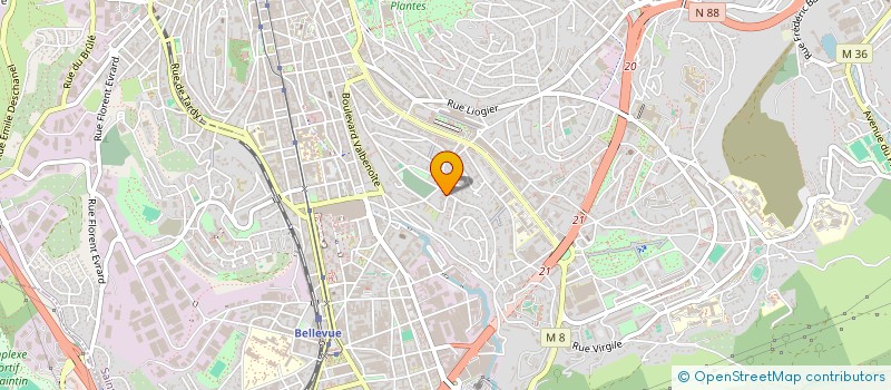 localisation de l'entreprise MONSIEUR OMAR SAID MARI  SAINT-ETIENNE