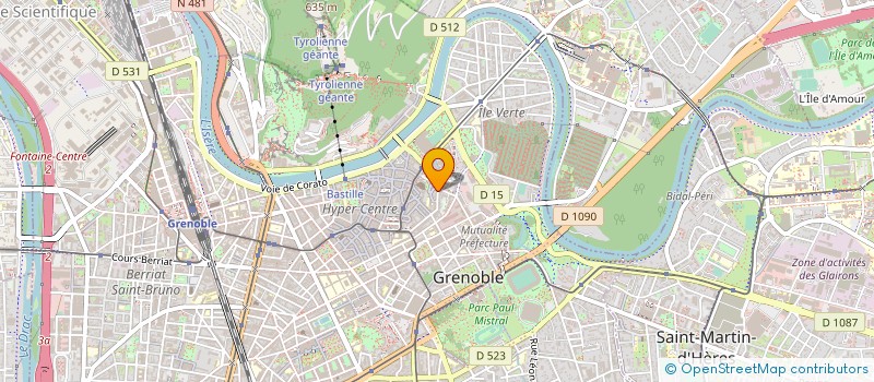 localisation de l'entreprise MONSIEUR OMAR SALEH  GRENOBLE