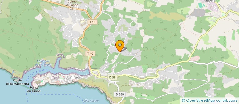 localisation de l'entreprise MONSIEUR OMAR SAMBA  BONIFACIO