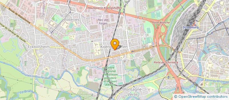 localisation de l'entreprise MONSIEUR OMAR SARR à STRASBOURG
