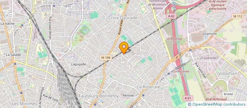 localisation de l'entreprise MONSIEUR OMAR SARSARI à TOULOUSE