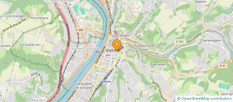 localisation de l'entreprise MONSIEUR OMAR SASSI à VIENNE