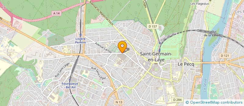 localisation de l'entreprise MONSIEUR OMAR SECK  SAINT-GERMAIN-EN-LAYE